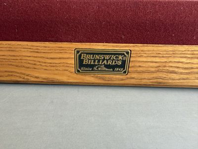 Brunswick 3-Piece Slate Pool Table – Solid Wood – Delivery Available