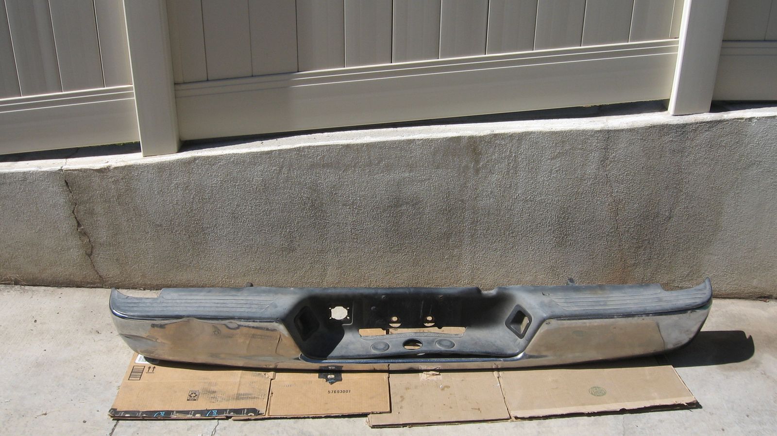 3rd Generation Dodge Rear Bumper