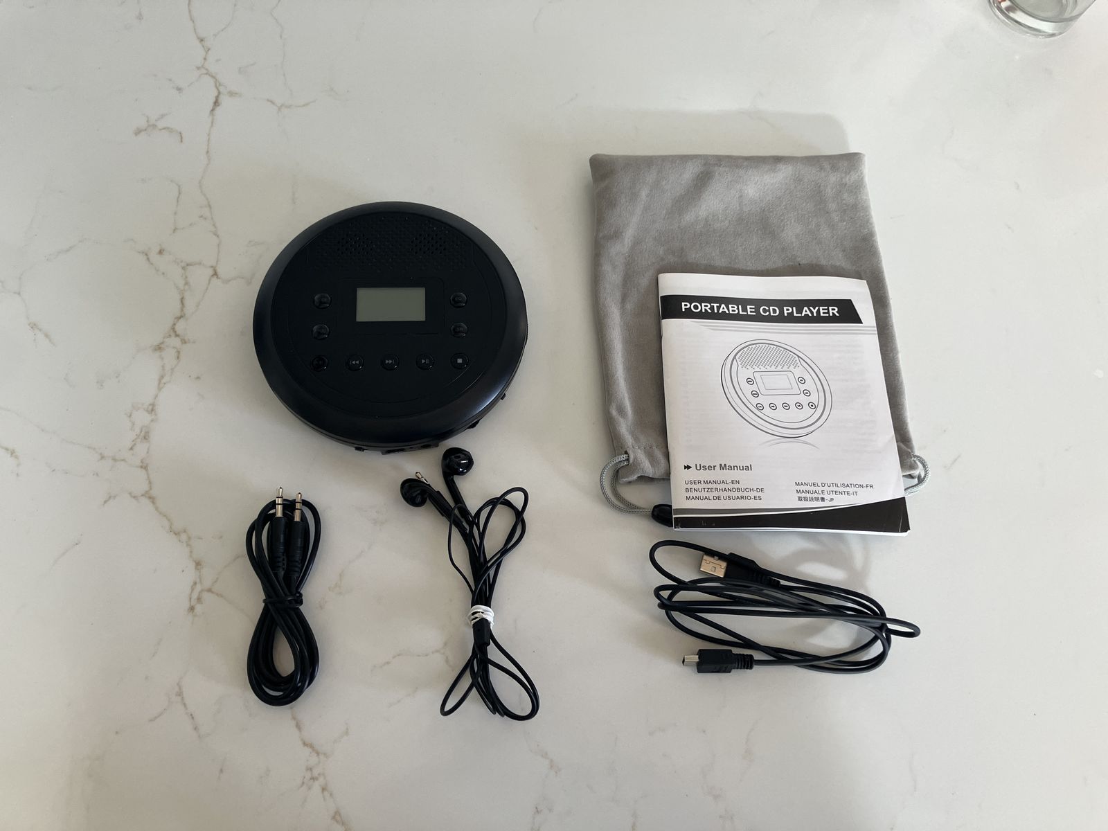 Monodeal portable CD player