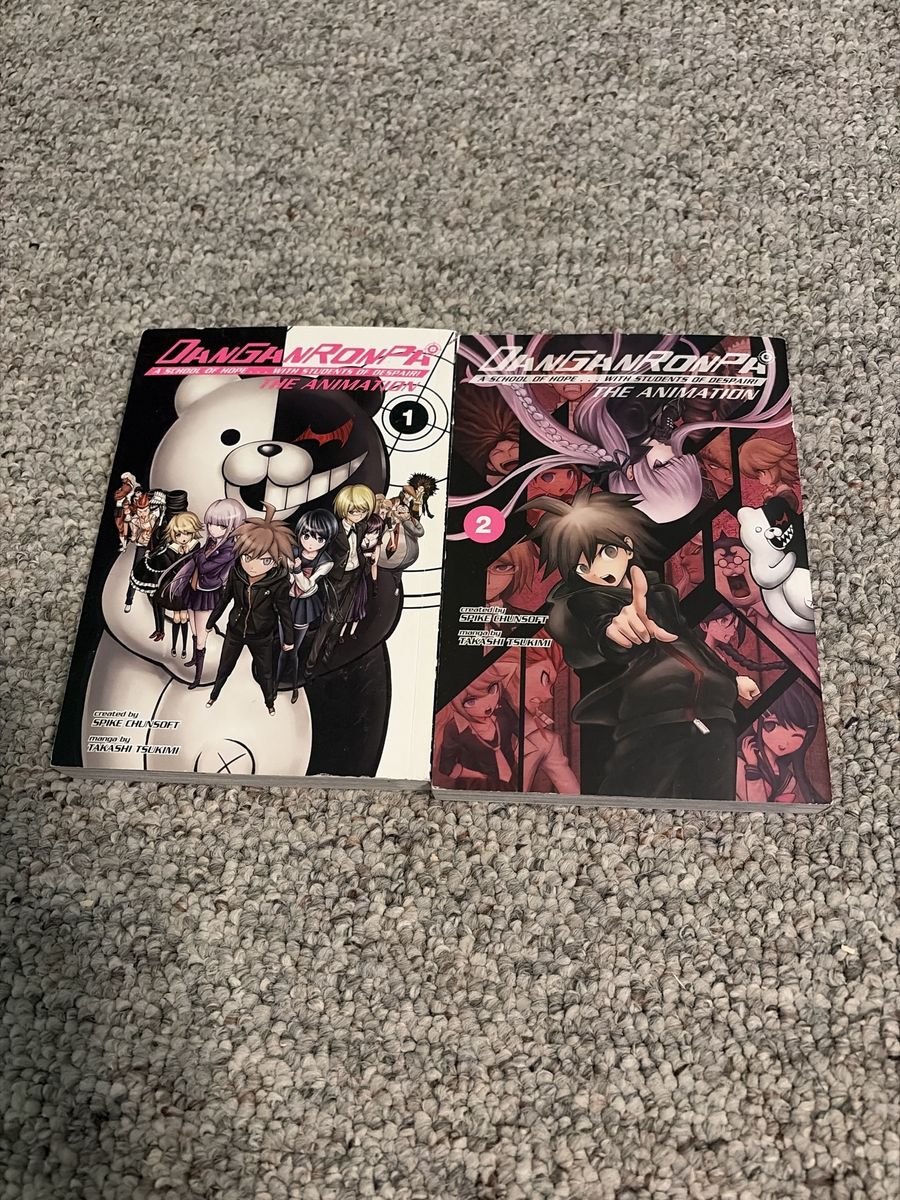 Danganronpa: The Animation Manga Volumes 1 & 2 English Dark Horse