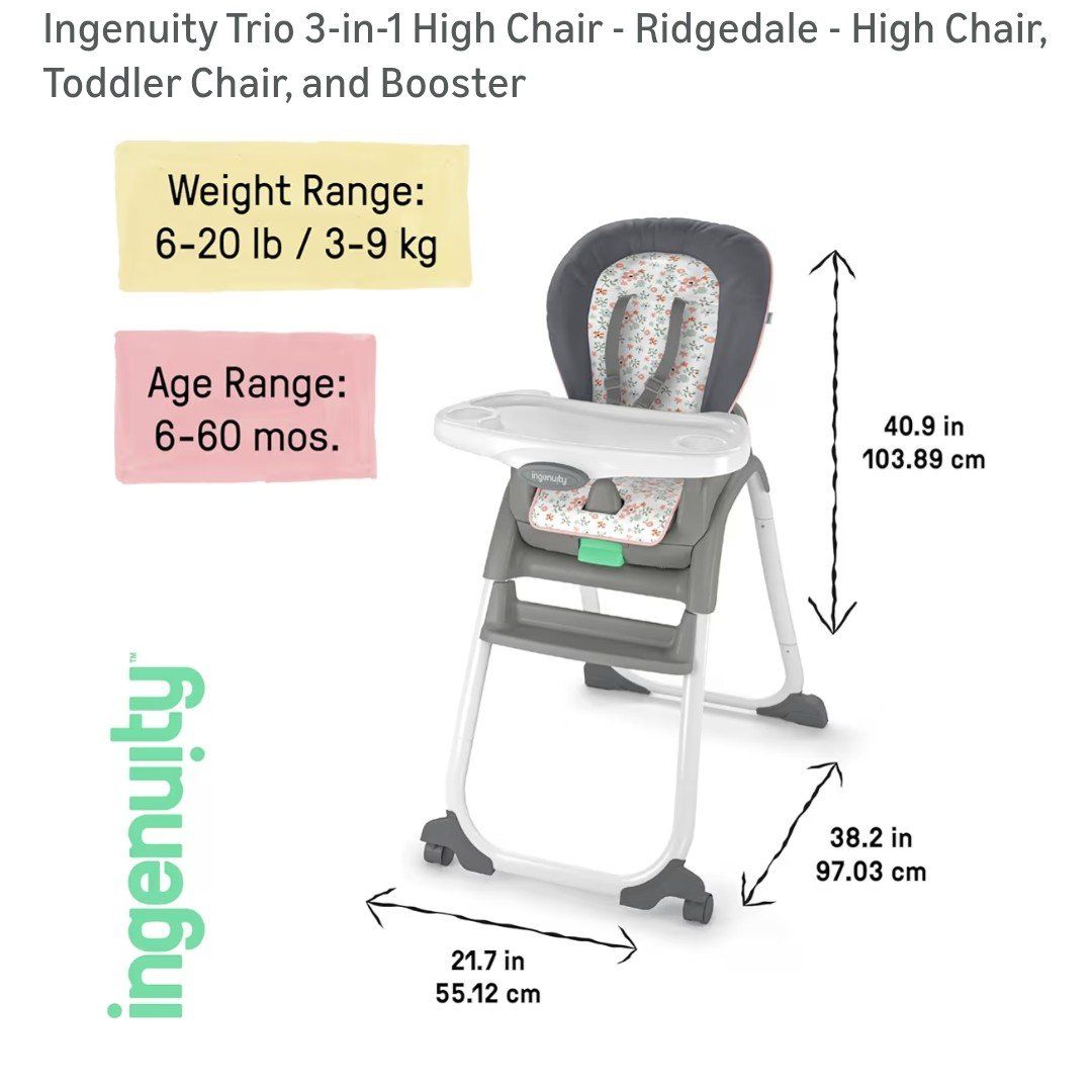 Ingenuity High Chair