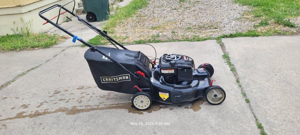craftsman lawn mower self propelled.