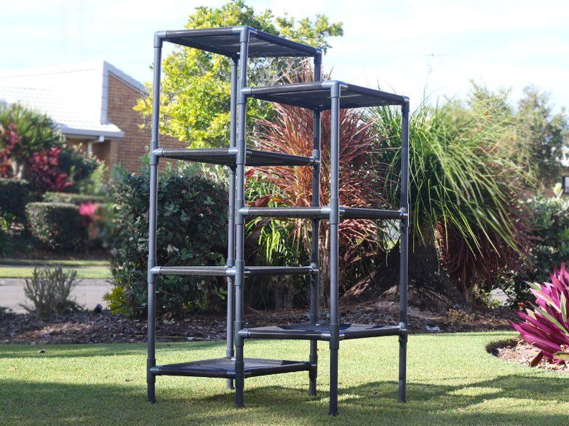 Cat Tower Indoor / Outdoor Brand New still in box. Regularly $259 ... shipped to the wrong address and never claimed!