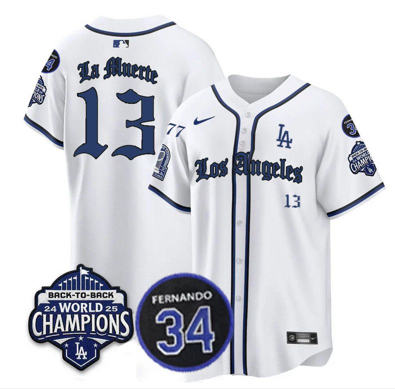 Custom Dodgers Jersey