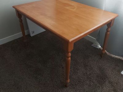 Wooden Dining / Kitchen Table