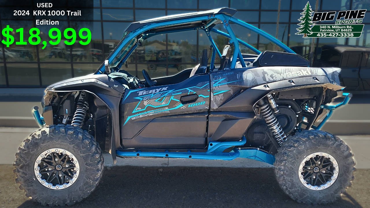 2024 Kawasaki Teryx KRX 1000 Trail Edition