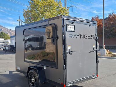 5x10 Raynger Mini/Light/Small Toy Hauler Travel Trailer Enclosed Cargo Camper RV