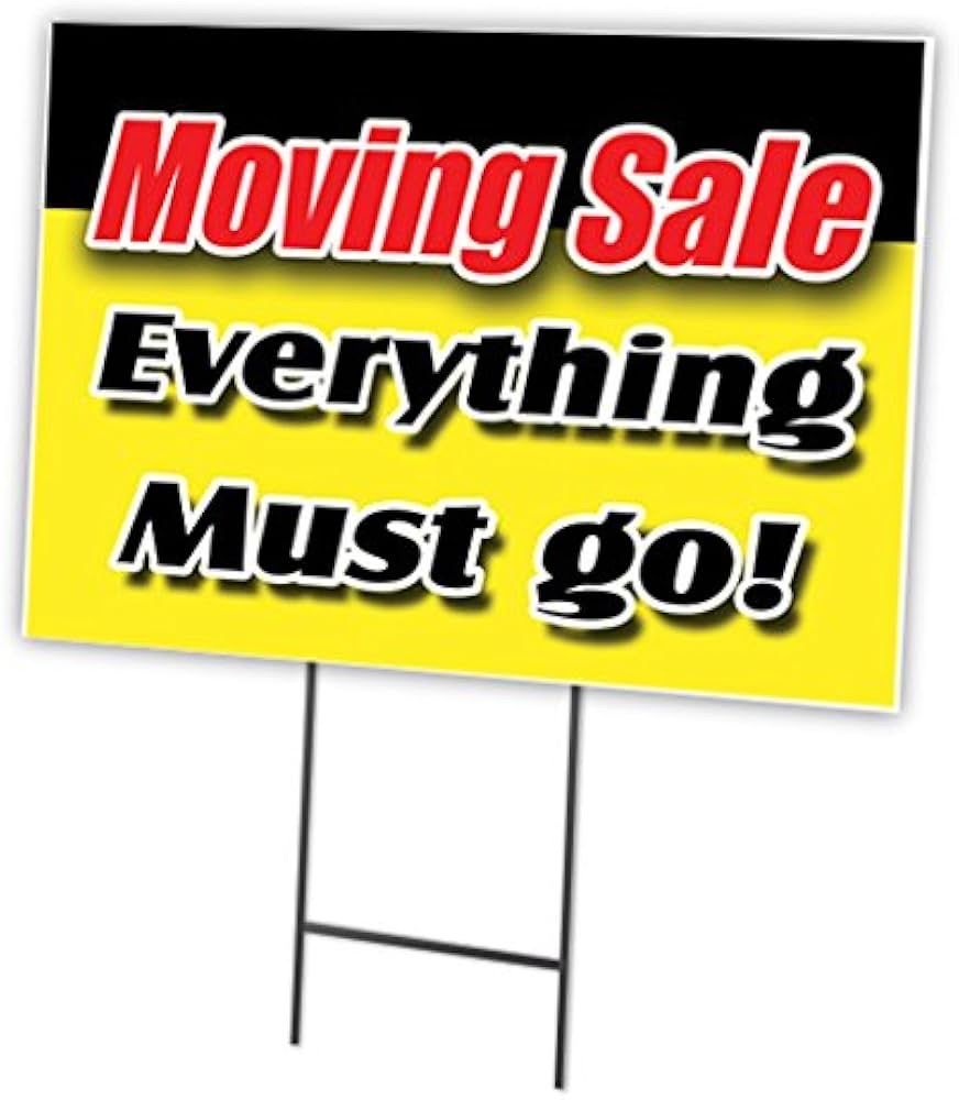 Moving sale!