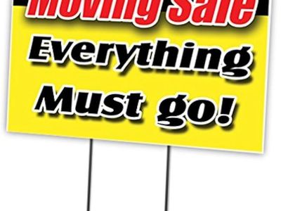 Moving sale!
