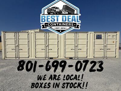 SPECIALTY CONTAINERS AVAILABLE -OPEN SIDE- -REEFERS-