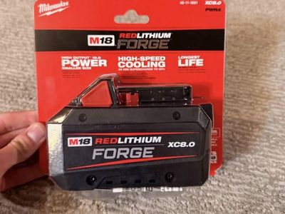 Milwaukee M18 REDLITHIUM FORGE XC8.0 High Output Battery