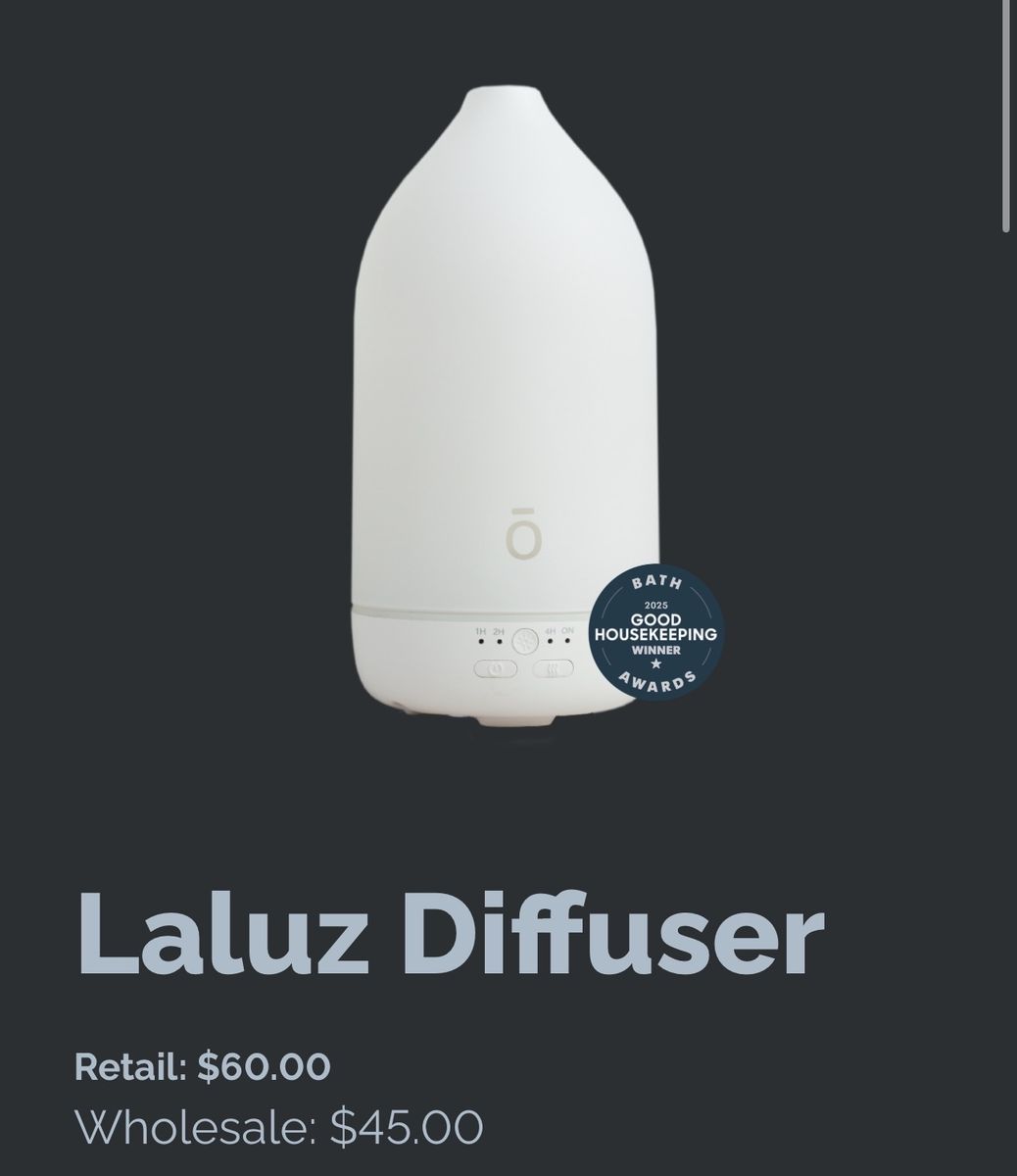 Laluz dōTERRA Ultrasonic Diffuser - 8-Hour Runtime, Ambient Light Settings