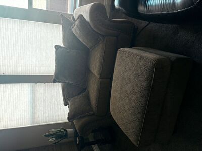 Loveseat Ottoman Set