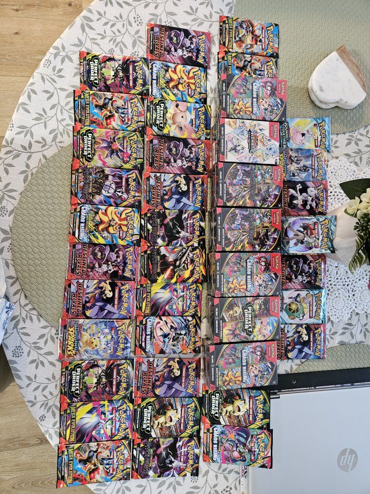 Pokemon TCG Sealed Booster Packs and Bundles Lot