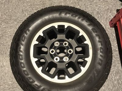 Like New Tacoma/4Runner TRD wheels. $325 each or $600 for both.