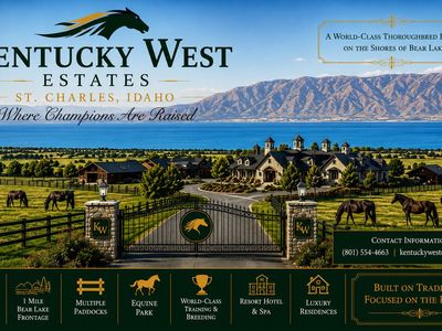2 Acres overlooking Bear lake