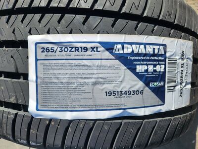 265/30r19 advanta hpz-02