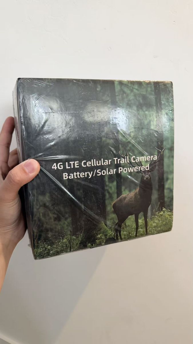 New in box Trail Camera with Built-in ESIM Card