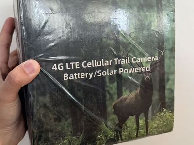 New in box Trail Camera with Built-in ESIM Card