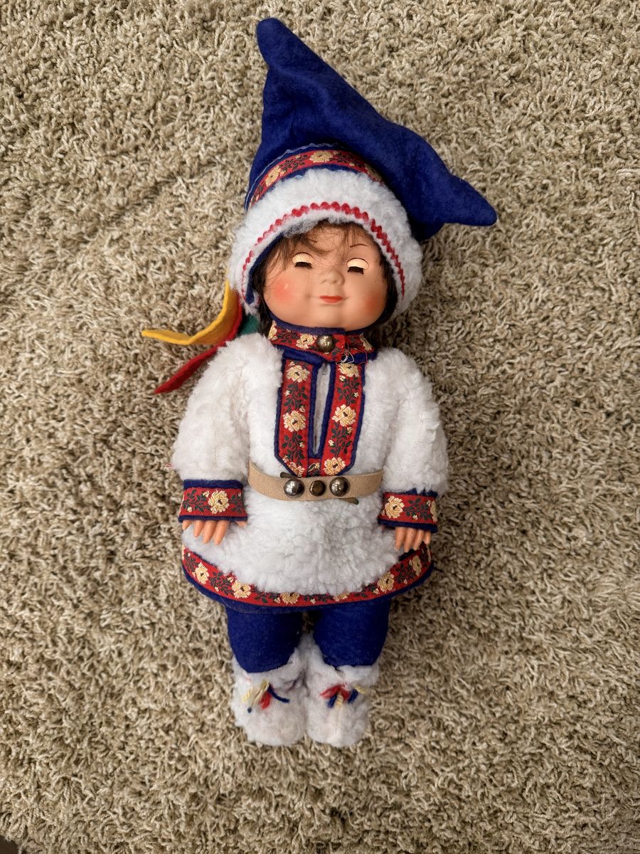 Vintage Porcelain Norwegian Doll