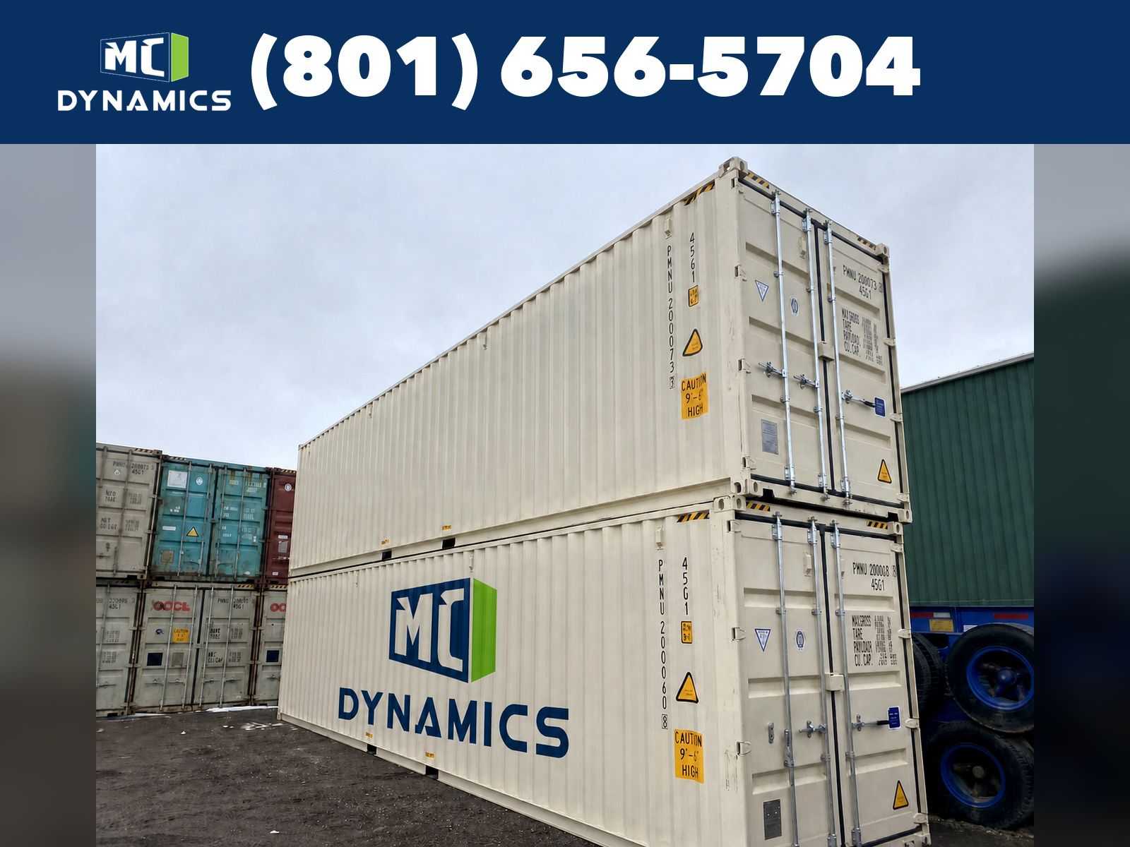 40' High-Cube Container Rental – Jobsite & Business Storage