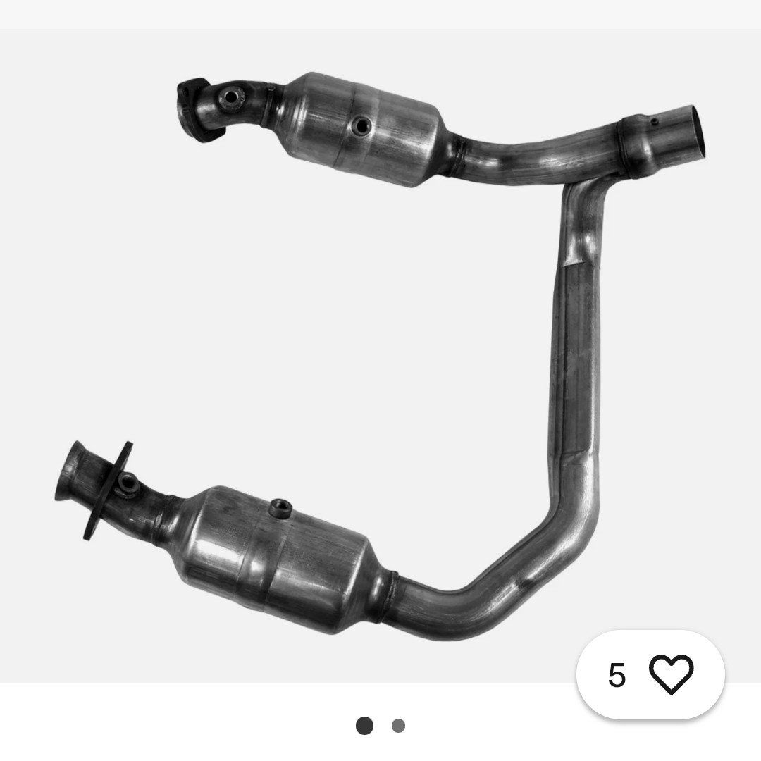 Ram 1500 exhaust catalytic converter