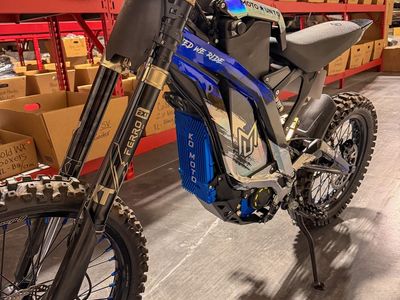 Heavily Moded Surron LBX E- Moto