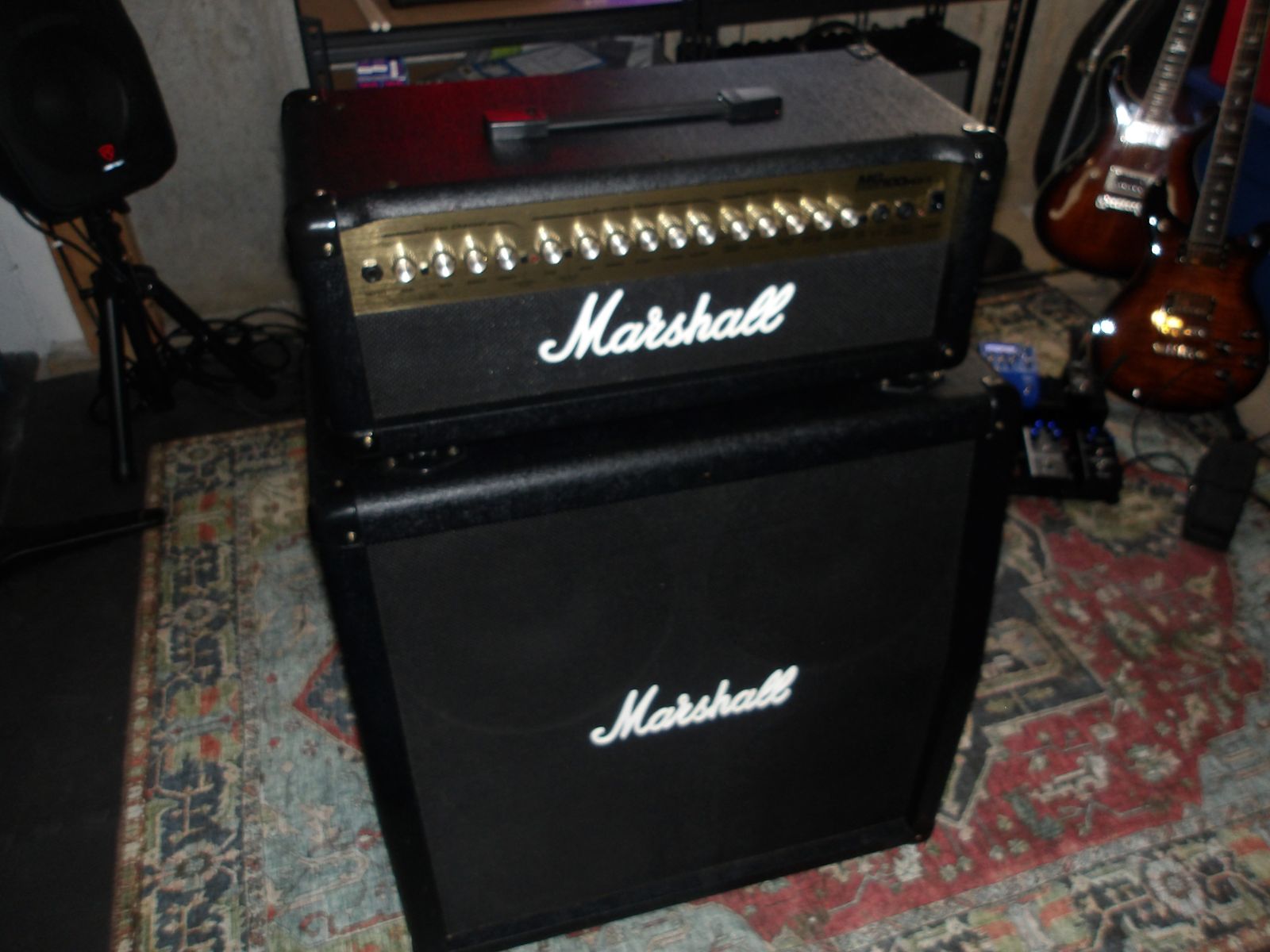 Marshall MG 100 HDFX Head and Marshall MG 412 Cabinet