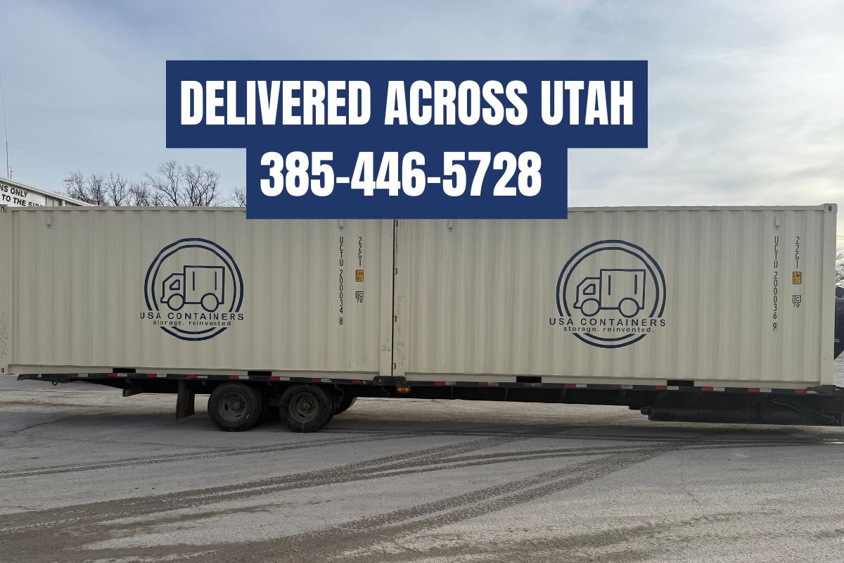 Storage Container 20ft 40ft – Ogden UT – In Stock Now