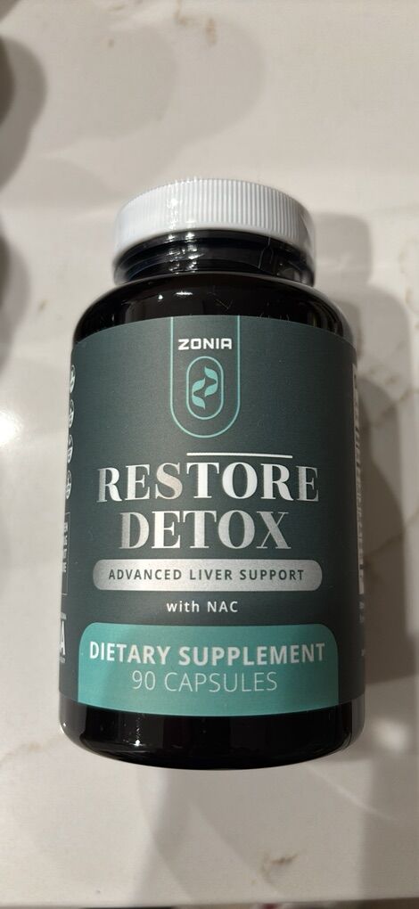 Zonia Restore Detox Advanced Liver Support w/ NAC