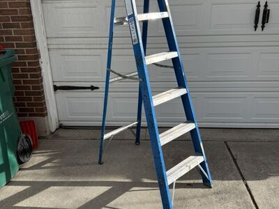 6 Foot Fiberglass Step Ladder $49.00