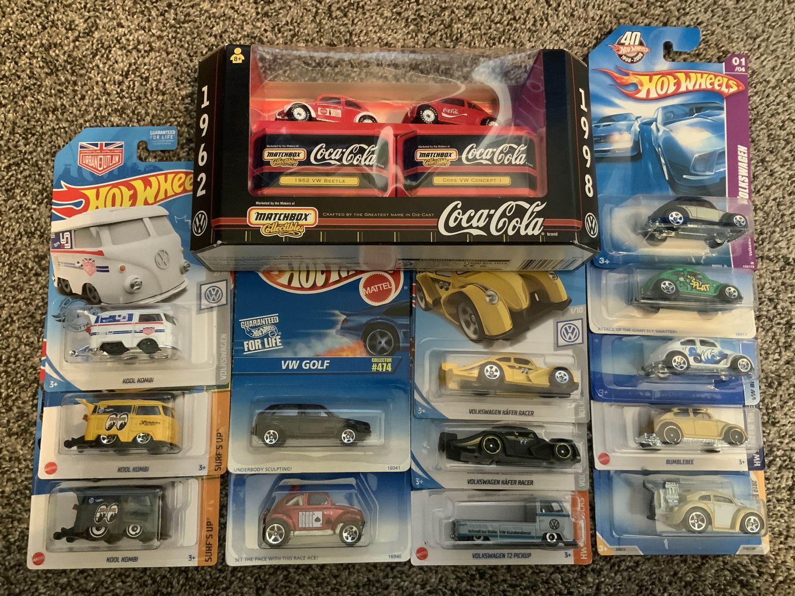 Hot Wheels VW Collection