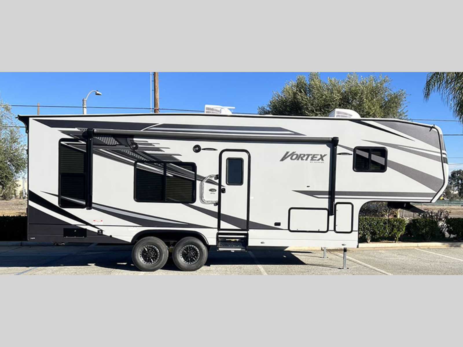 2023 Genesis Supreme Vortex 4025VPXL Toy Hauler Fifth Wheel Front Bedroom|Two Entry/Exit Doors
