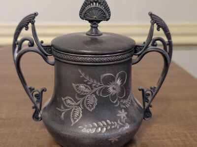 Silver Plated Sugar Pot