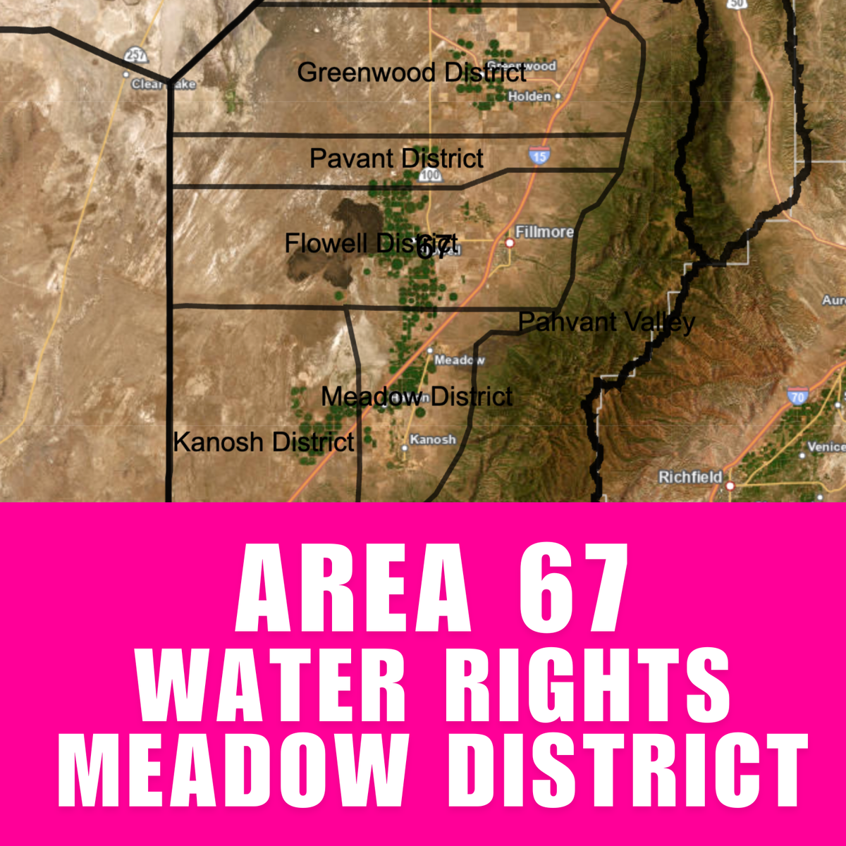 Area 67 Water Rights for Sale - Meadow District