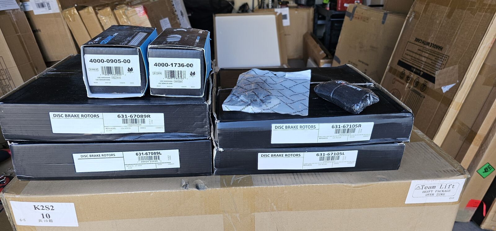 Dynamic Friction Brake Rotors and R1 Concepts Ceramic SeriesBrake Pads