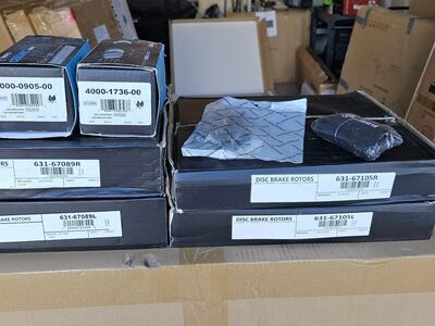 Dynamic Friction Brake Rotors and R1 Concepts Ceramic SeriesBrake Pads