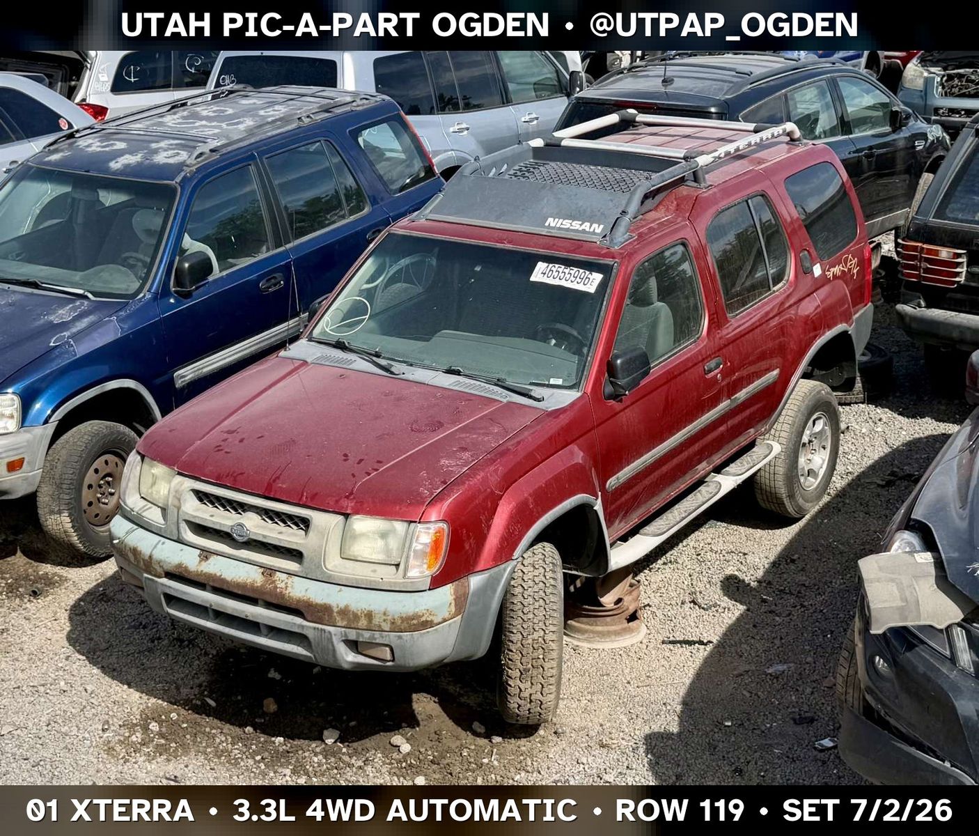 2001 Nissan Xterra Parts - UTPAP Ogden