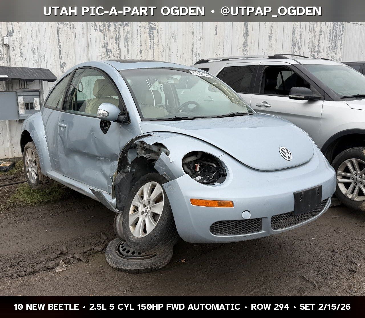 2010 Volkswagen New Beetle Parts - UTPAP Ogden