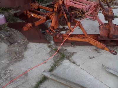 Allis Chalmers plows