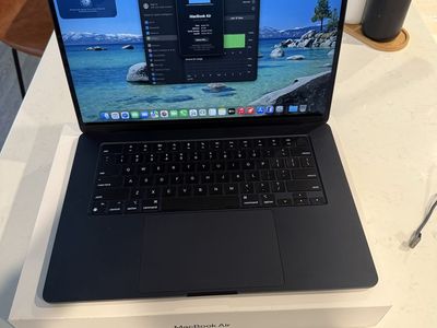Apple MacBook Air 15-inch M2 8C CPU/10C GPU/16GB/256GB Midnight Laptop (A2941)