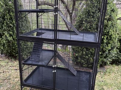 Cage and Supplies
