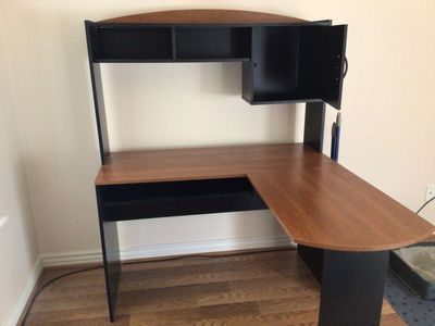Computer desk plus chair