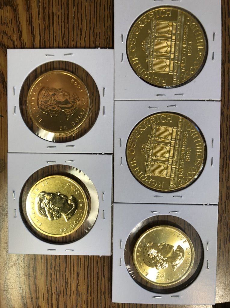 1 Oz Gold Philharmonic, Maple Leaf