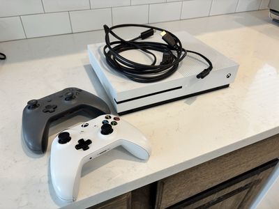 X box One 500GB storage.