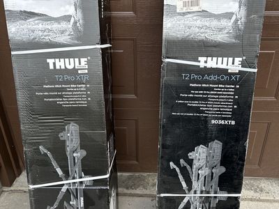 Thule T2 Pro XTR and Add-on XT Bike Rack
