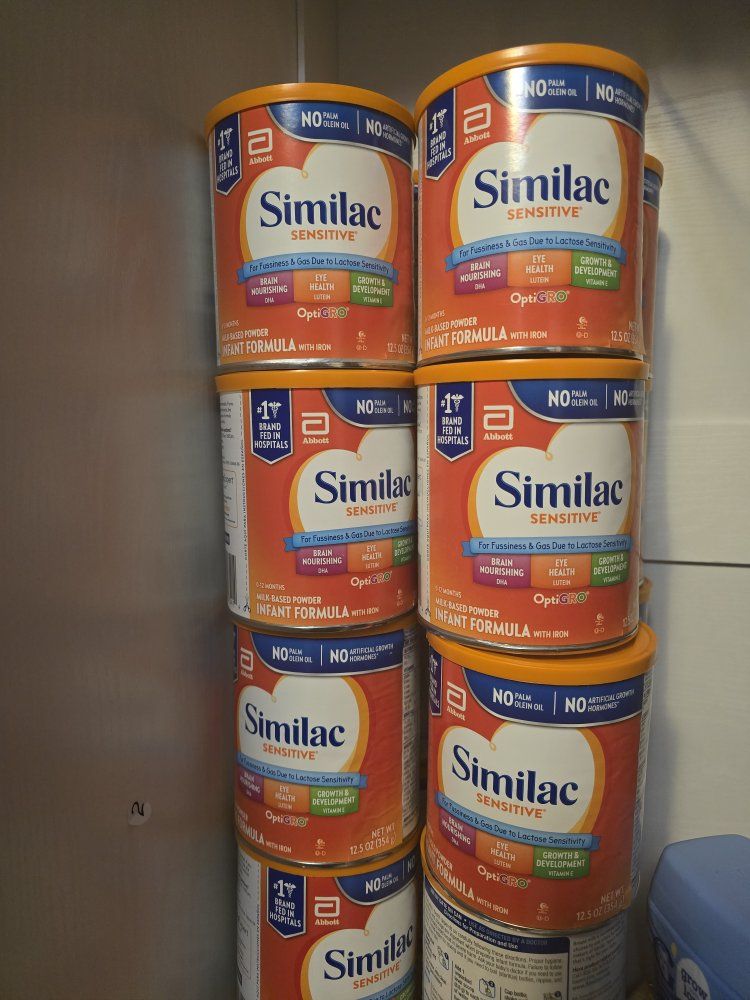 Similac Sensitive Infant Formula - 12.5 oz Cans -