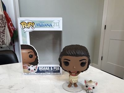 Funko Pop! Disney Moana & Pua #213 Vinyl Figure - Out of Box Collectible