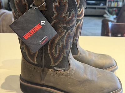 Wolverine Waterproof Safety Toe Boots 8M