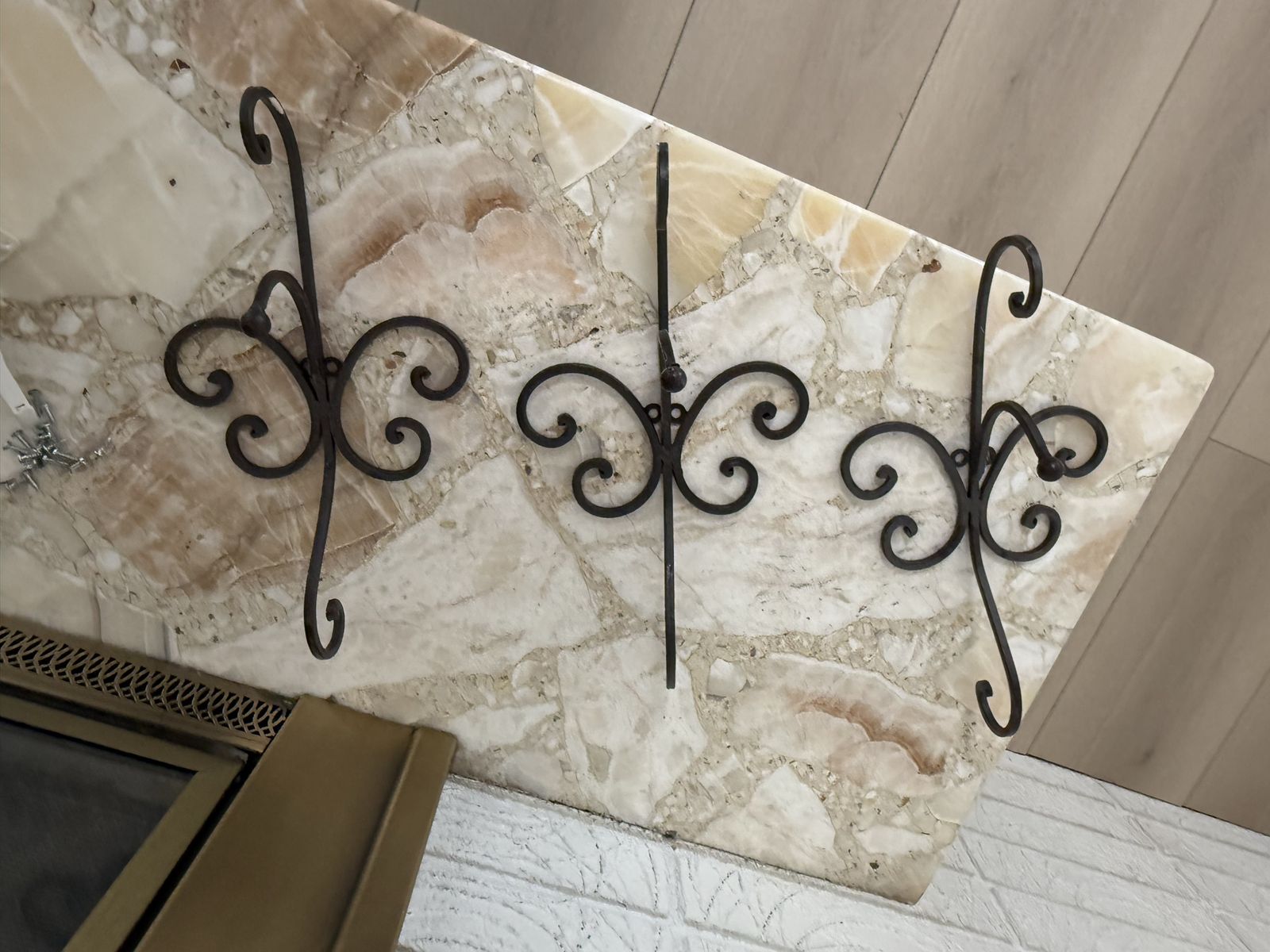 Set of 3 decorative hooks